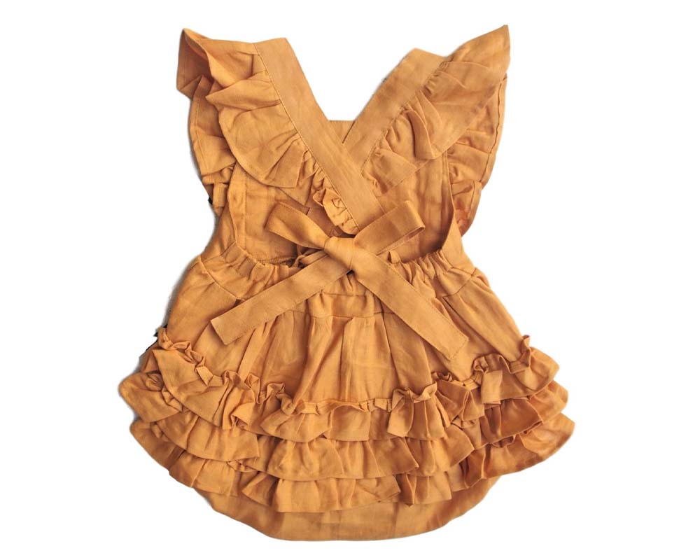 linen romper baby