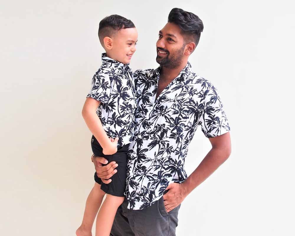 matching son and father shirts